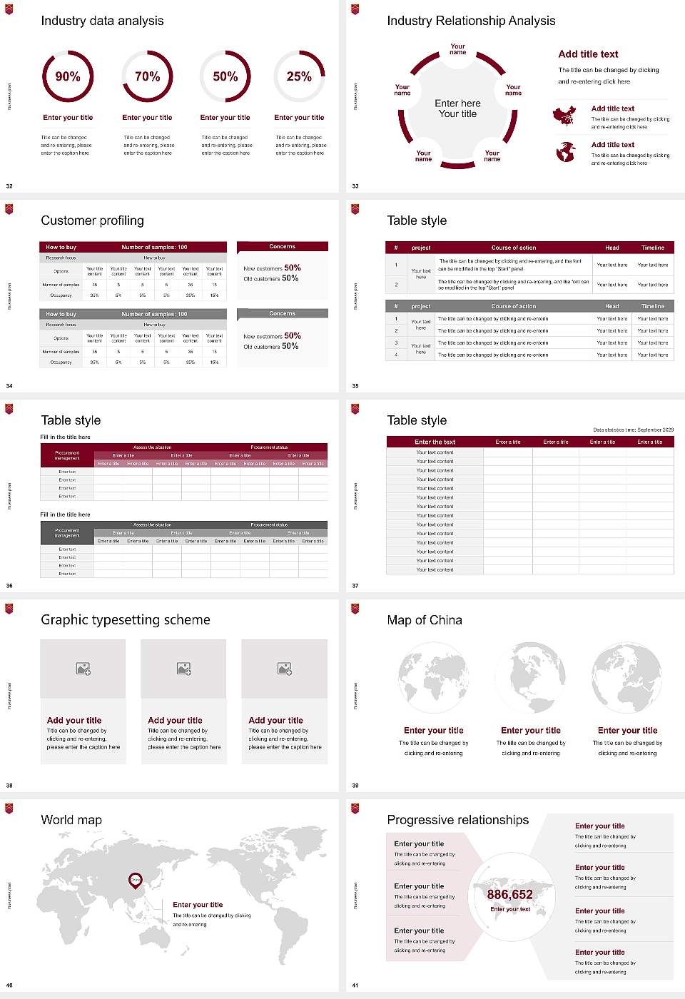 Shoin University Competition/Entrepreneurship Contest PPT Template16:9 ratio PPT effect preview image5