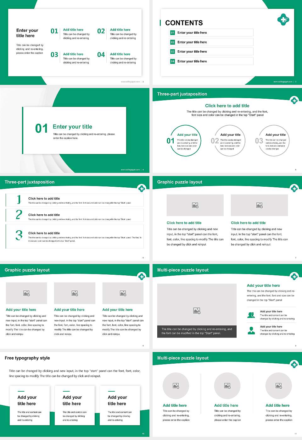 Shonan University of Medical Sciences Academic Presentation/Research Findings Report PPT Template16:9 ratio PPT effect preview image2