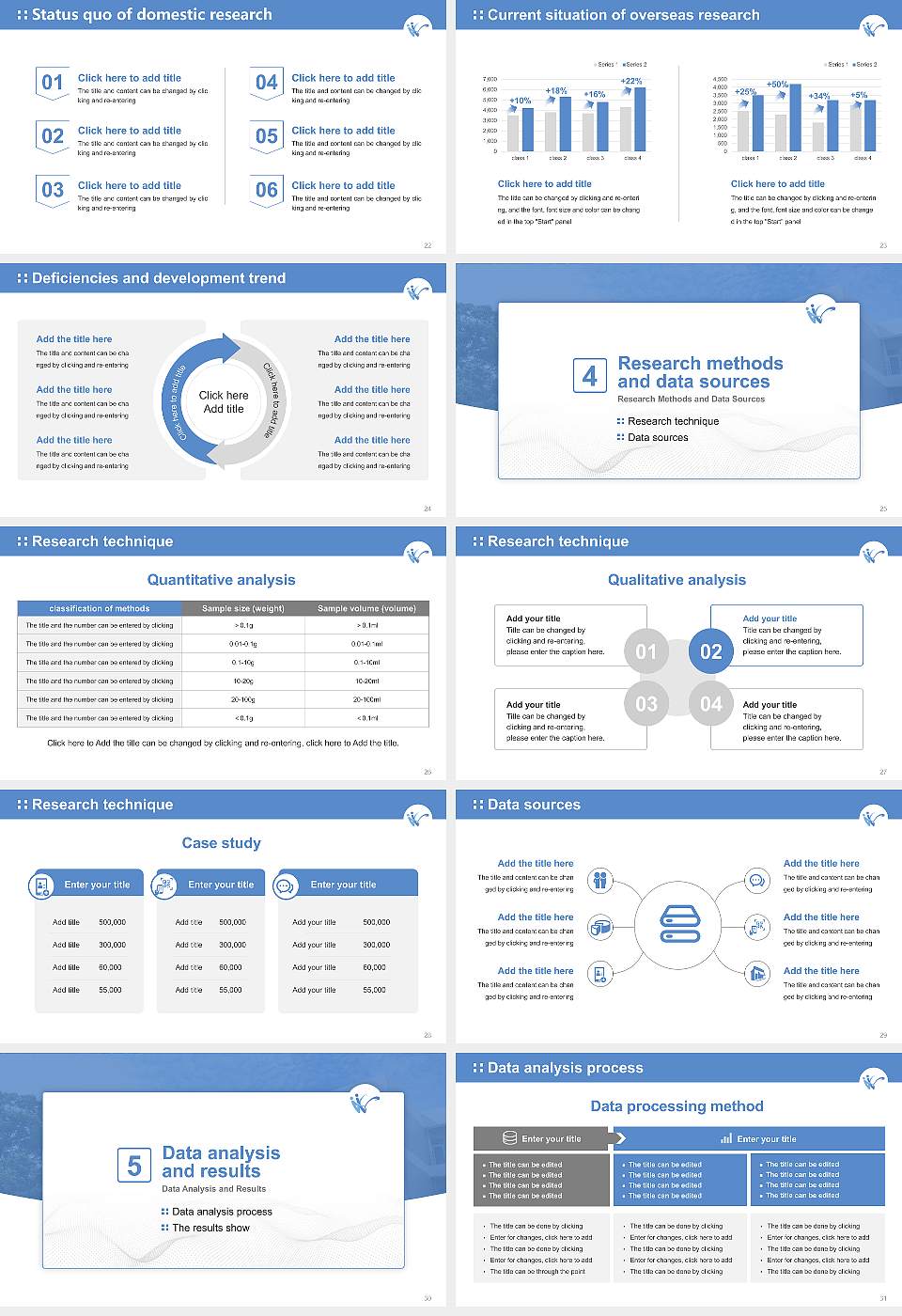 Shizuoka University of Welfare Graduation Thesis Defense PPT Template16:9 ratio PPT effect preview image4