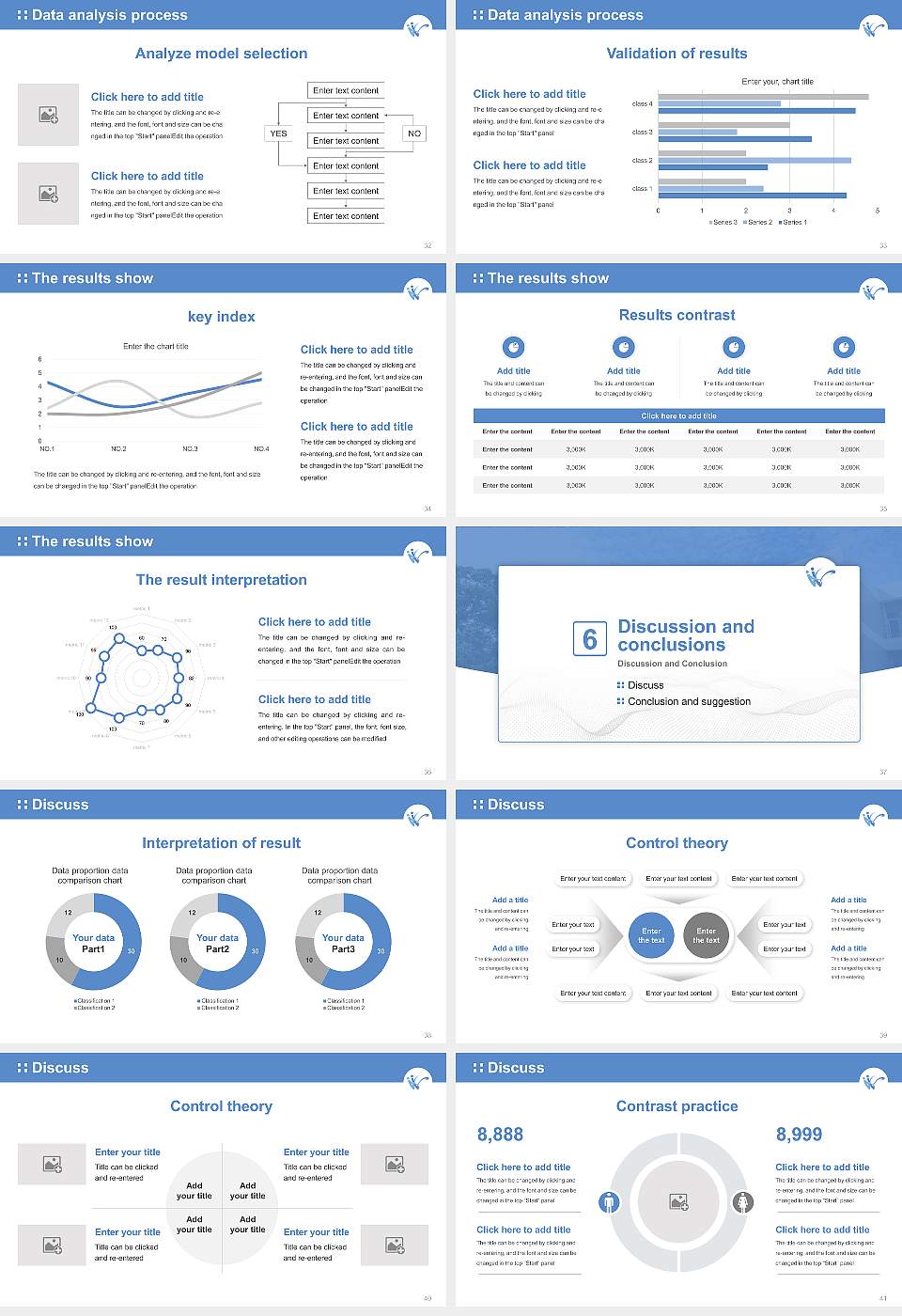 Shizuoka University of Welfare Graduation Thesis Defense PPT Template16:9 ratio PPT effect preview image5