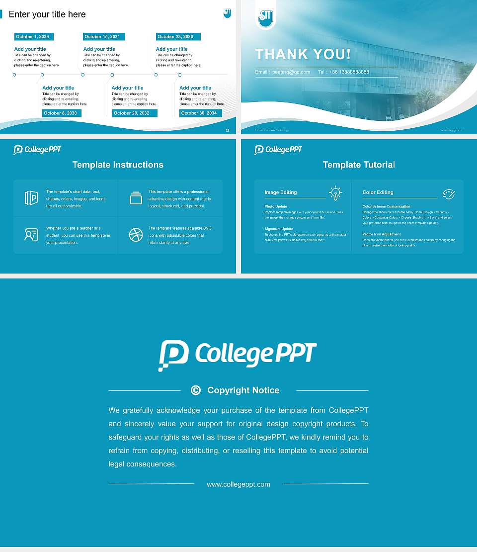 Shonan Institute of Technology Lecture Sharing and Networking Event PPT Template16:9 ratio PPT effect preview image4