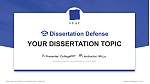 Shizuoka University of Art and Culture Disputation Powerpoint Vorlage