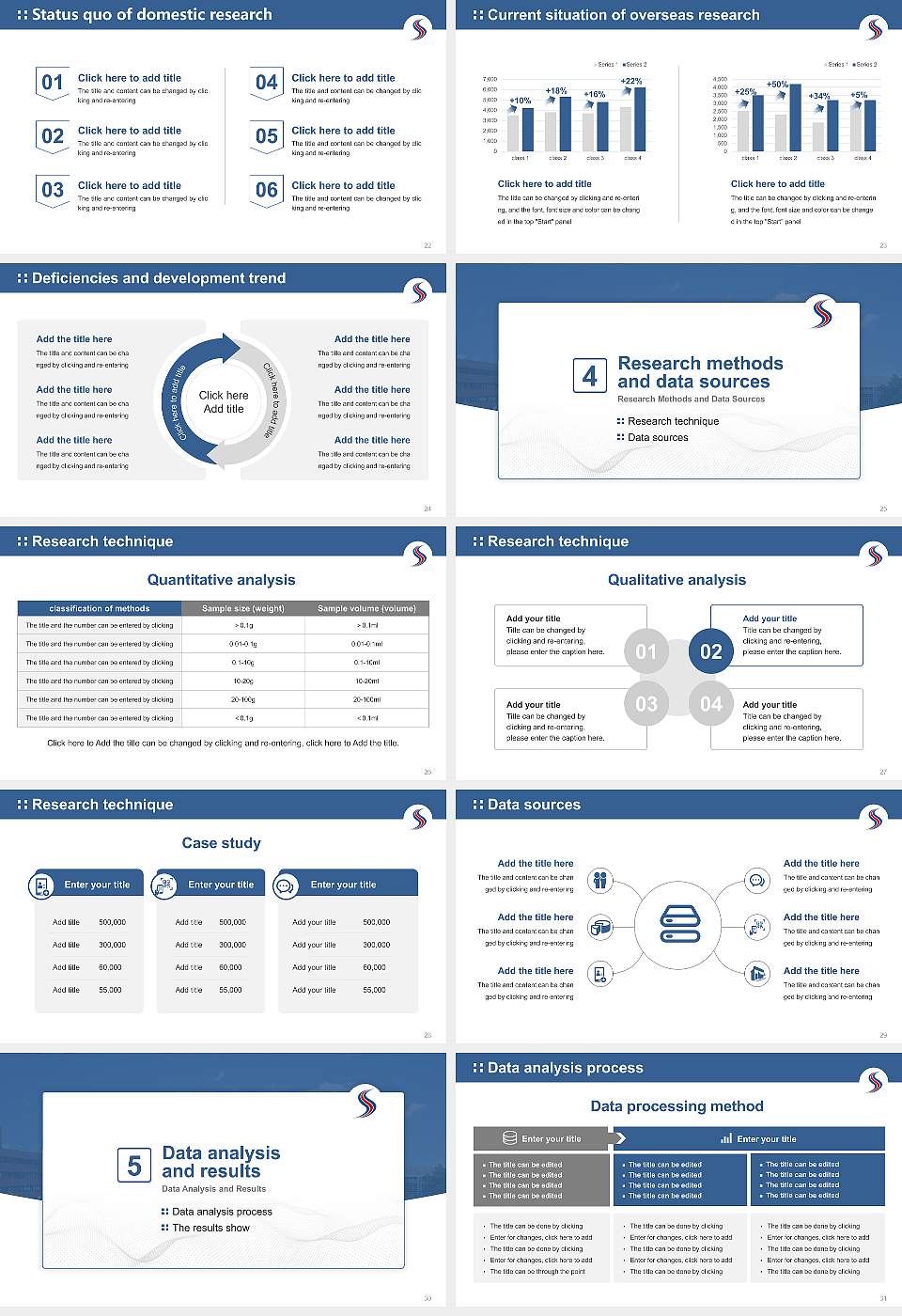 Sapporo International University Graduation Thesis Defense PPT Template16:9 ratio PPT effect preview image4