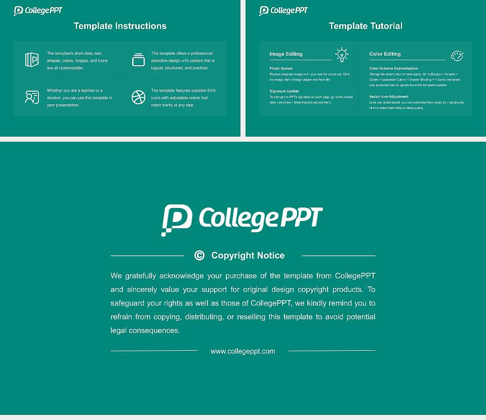 Seigakuin University Academic Presentation/Research Findings Report PPT Template16:9 ratio PPT effect preview image5