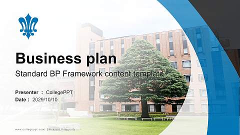 Shirayuri University Competition/Entrepreneurship Contest PPT Template