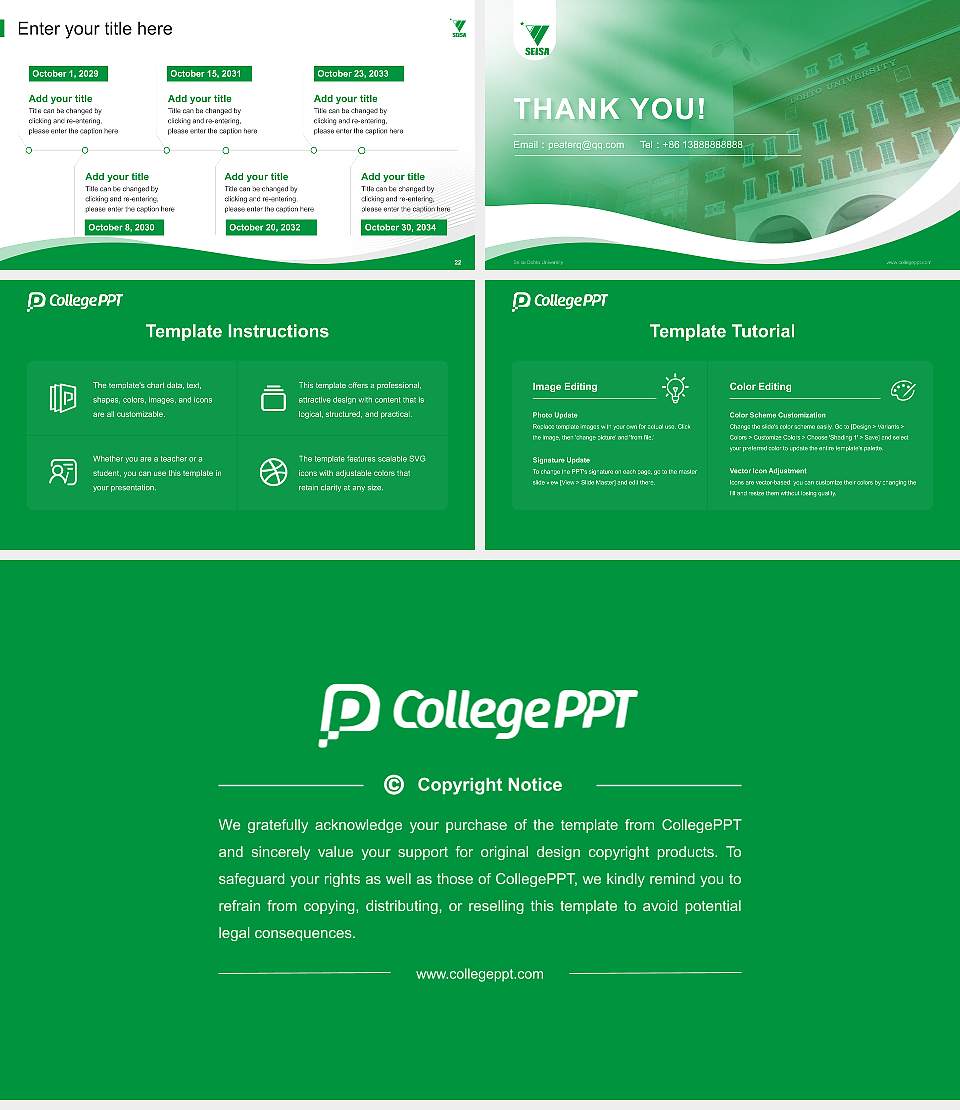 Seisa Dohto University Lecture Sharing and Networking Event PPT Template16:9 ratio PPT effect preview image4