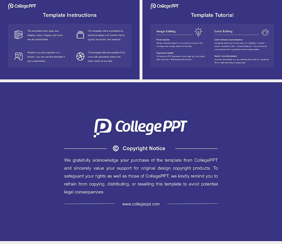 Senri Kinran University Academic Presentation/Research Findings Report PPT Template16:9 ratio PPT effect preview image5
