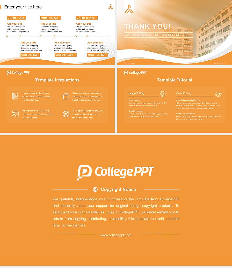 Setsunan University Lecture Sharing and Networking Event PPT Template16:9 ratio PPT effect preview image4