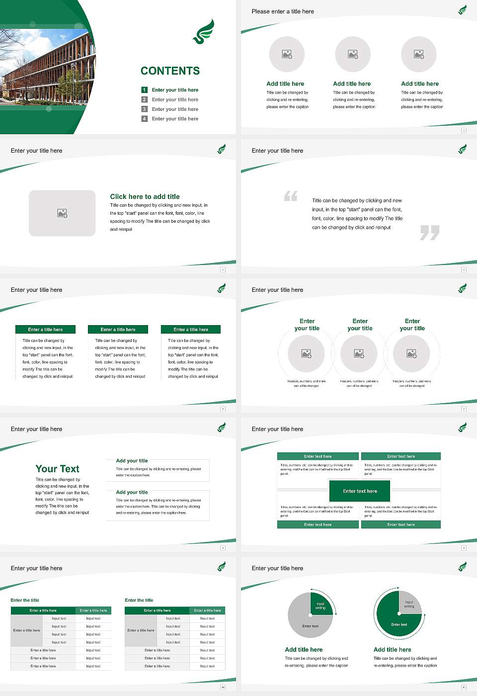 Shinshu University Course/Courseware Creation PPT Template16:9 ratio PPT effect preview image2