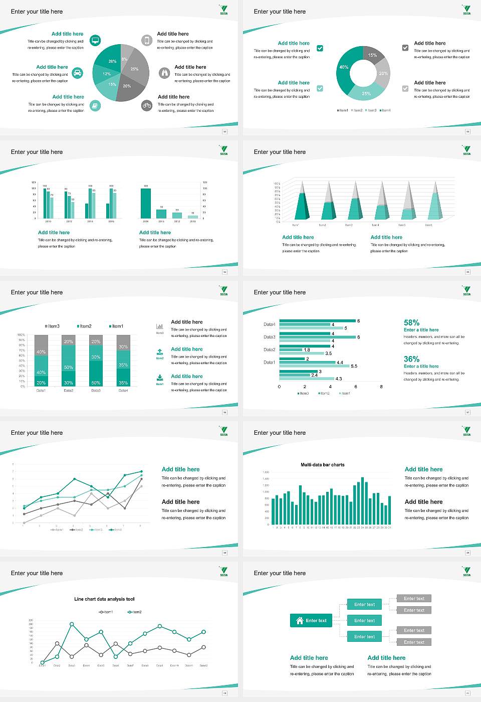 Seisa University Course/Courseware Creation PPT Template16:9 ratio PPT effect preview image3
