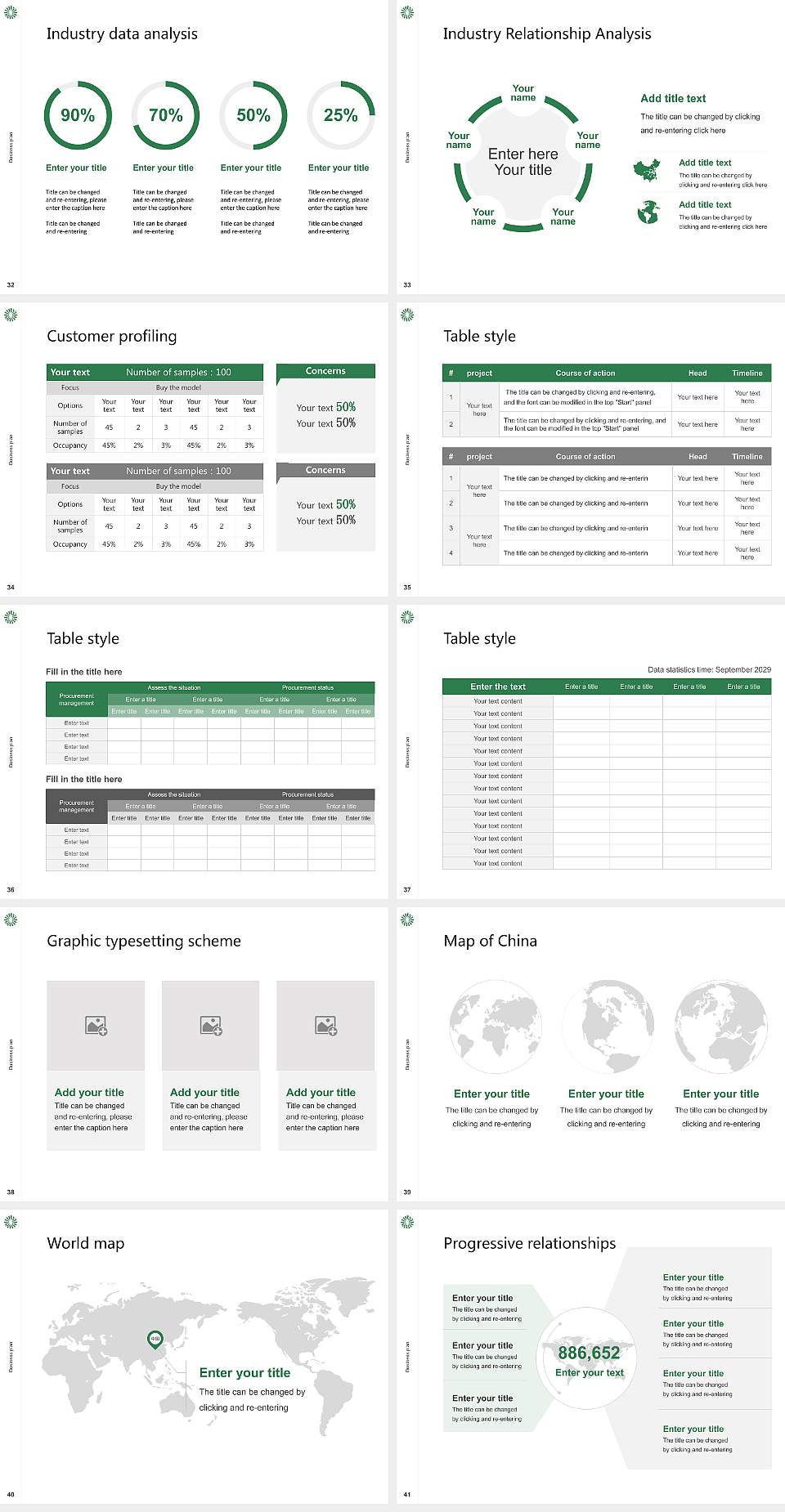 Shizuoka Professional University of Agriculture Competition/Entrepreneurship Contest PPT Template4:3 ratio PPT effect preview image5