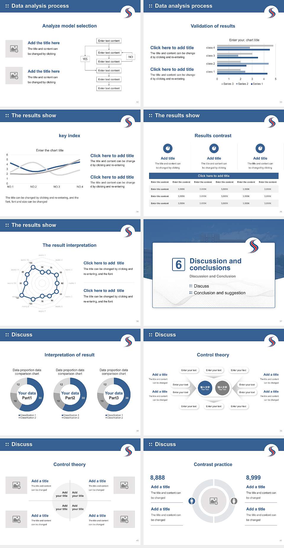 Sapporo International University Graduation Thesis Defense PPT Template4:3 ratio PPT effect preview image5