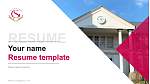 Shikoku Gakuin University Resume Templat PPT