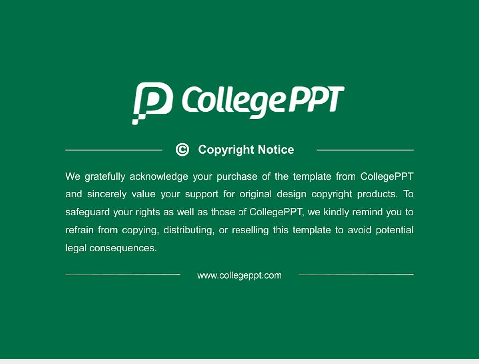 Seinan Gakuin University Thesis Proposal/Graduation Defense PPT Template4:3 ratio PPT effect preview image5