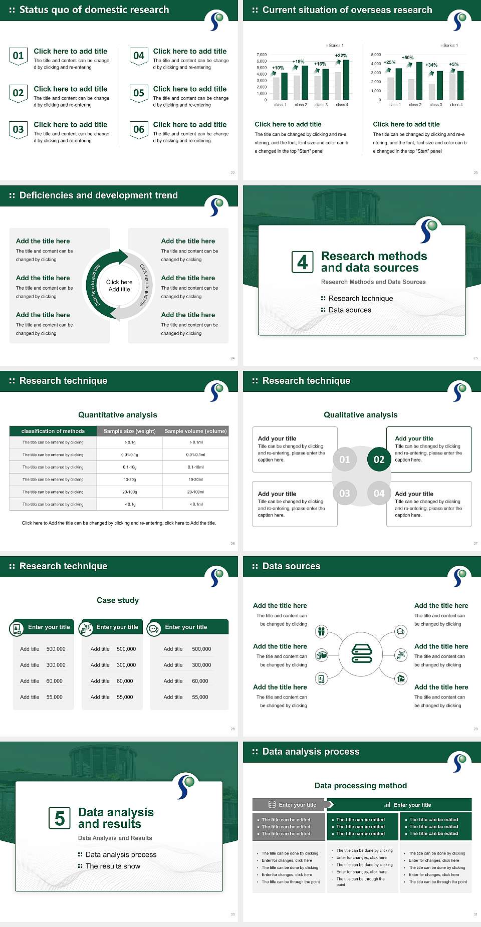 Senshu University Ikuta Campus Graduation Thesis Defense PPT Template4:3 ratio PPT effect preview image4