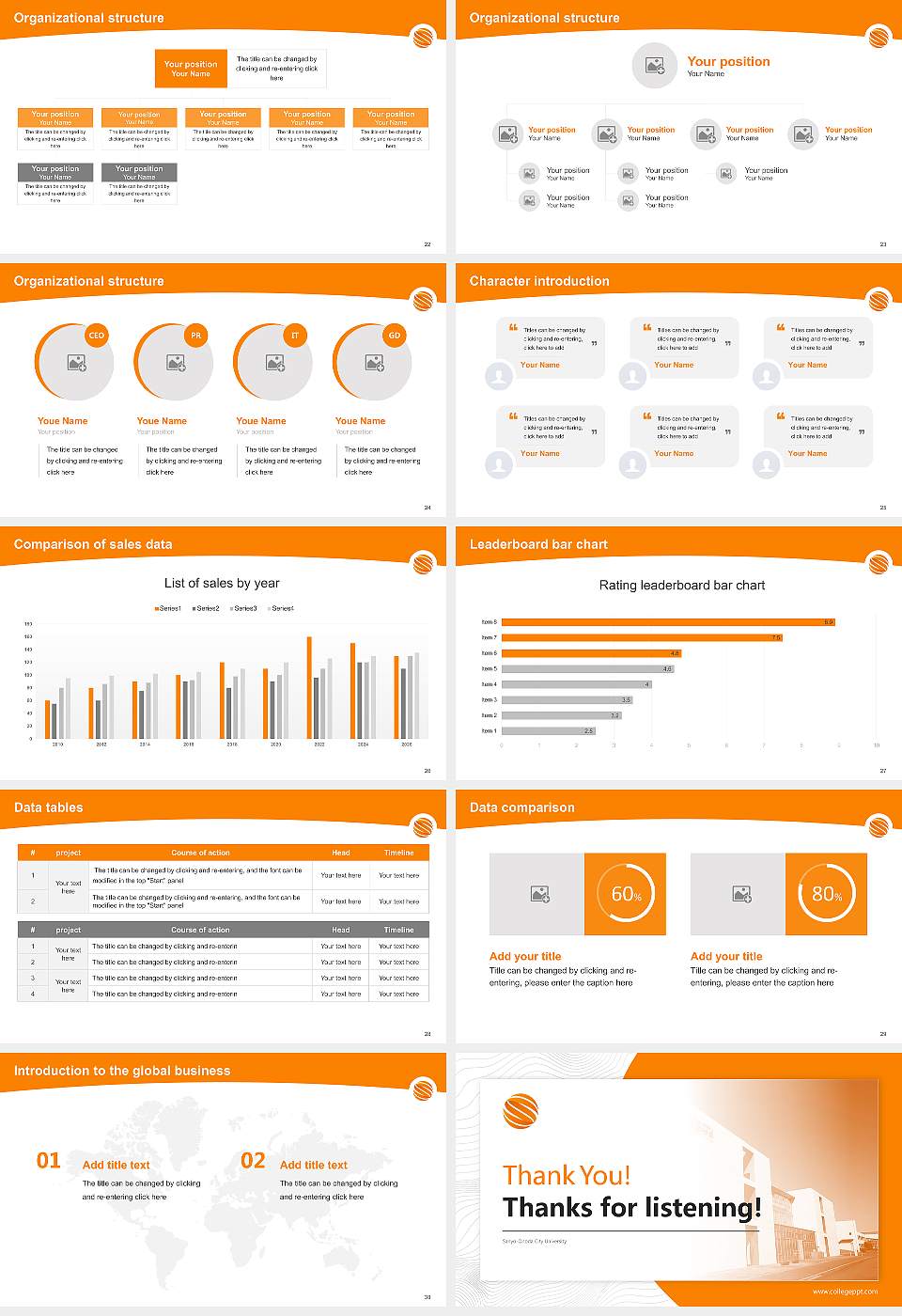 Sanyo-Onoda City University Academic Presentation/Research Findings Report PPT Template16:9 ratio PPT effect preview image4