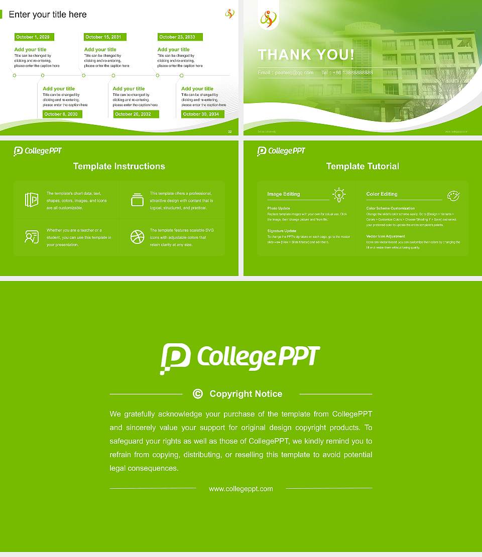Seiwa University Lecture Sharing and Networking Event PPT Template16:9 ratio PPT effect preview image4