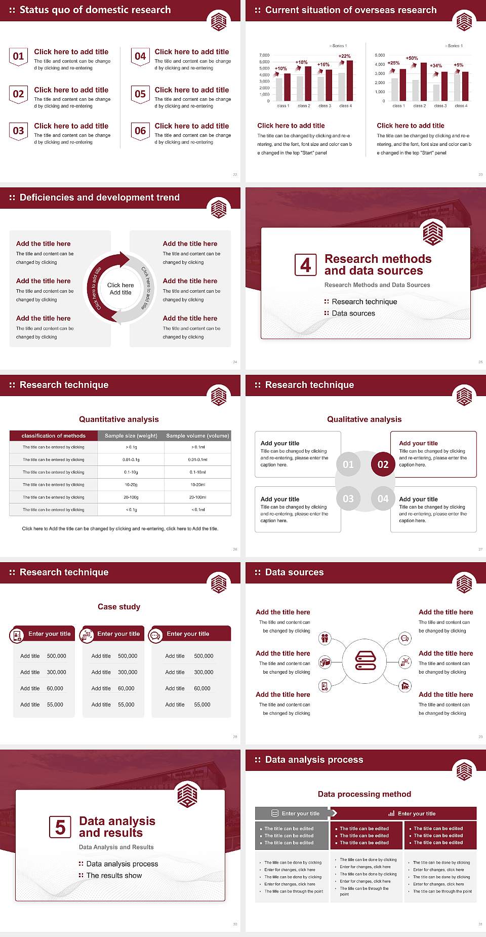 Sanjo City University Graduation Thesis Defense PPT Template4:3 ratio PPT effect preview image4