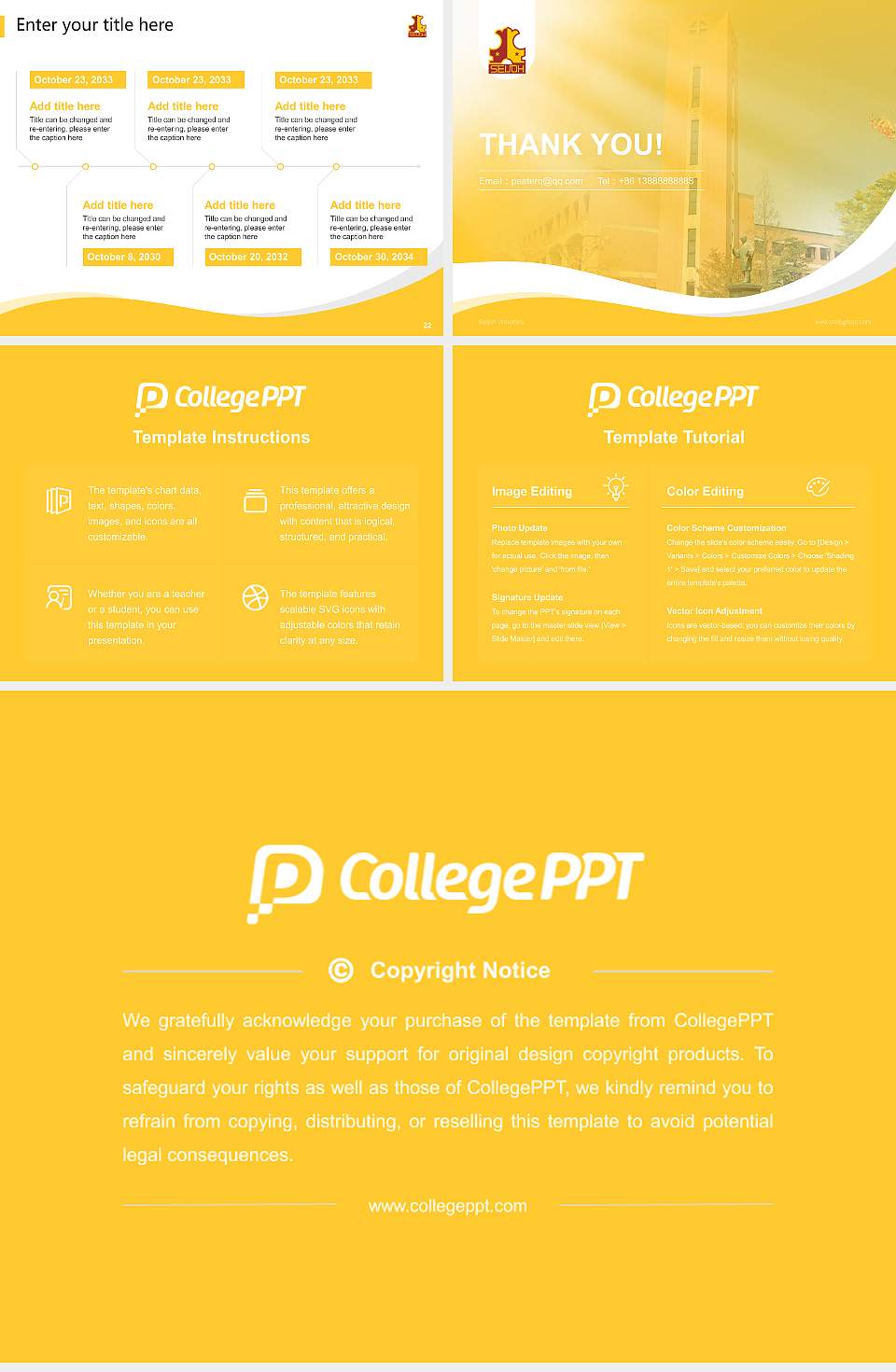 Seijoh University Lecture Sharing and Networking Event PPT Template4:3 ratio PPT effect preview image4