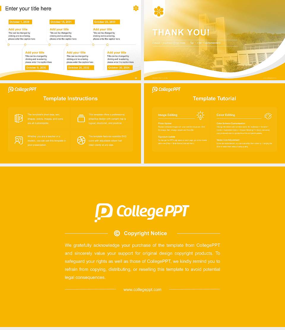 Sapporo City University Lecture Sharing and Networking Event PPT Template16:9 ratio PPT effect preview image4