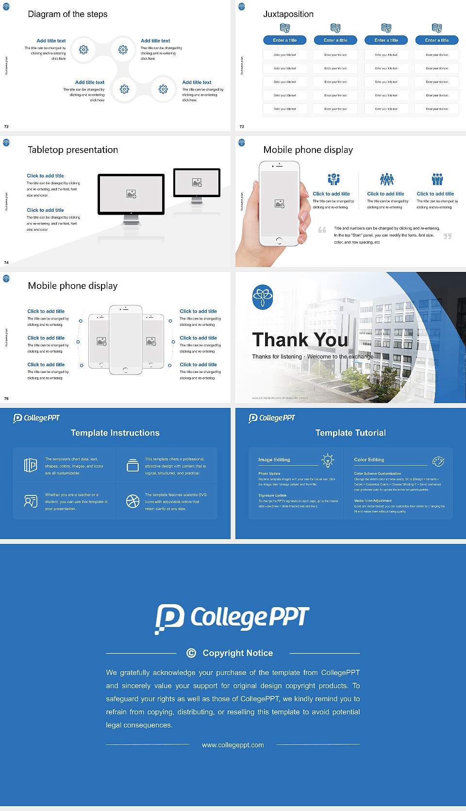 Shikoku University Competition/Entrepreneurship Contest PPT Template16:9 ratio PPT effect preview image9