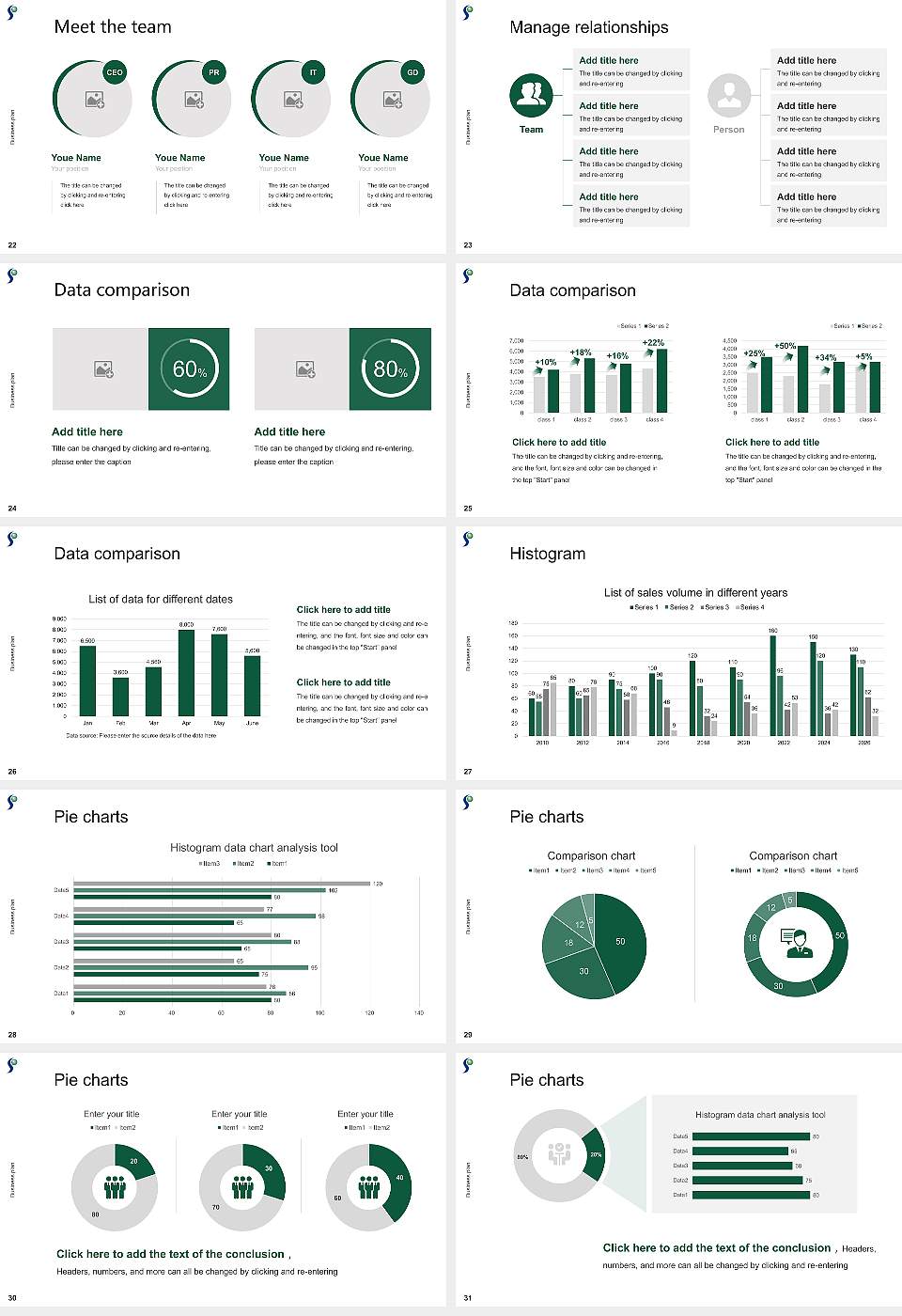 Senshu University Kanda Campus Competition/Entrepreneurship Contest PPT Template16:9 ratio PPT effect preview image4