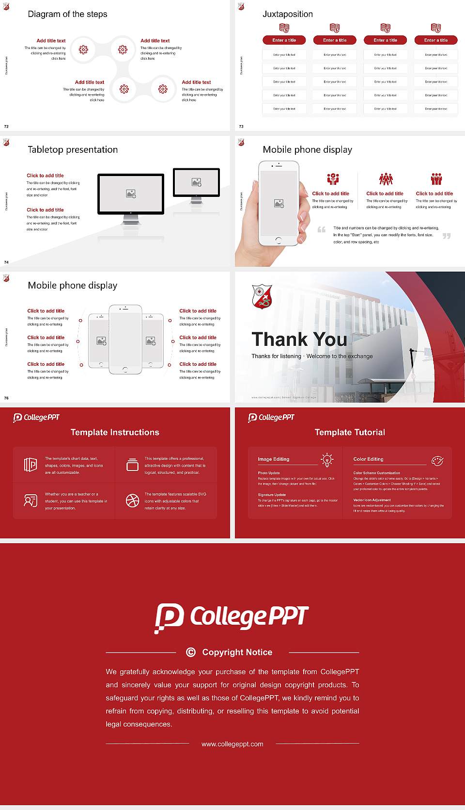 Seisen Jogakuin College Competition/Entrepreneurship Contest PPT Template16:9 ratio PPT effect preview image9