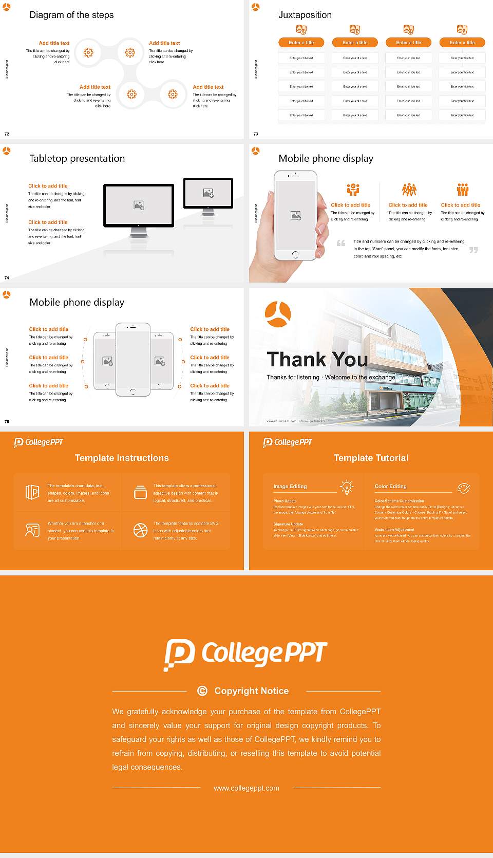 Shiseikan University Competition/Entrepreneurship Contest PPT Template16:9 ratio PPT effect preview image9
