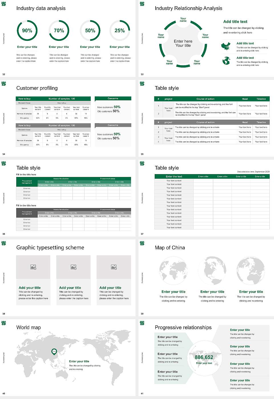 Seinan Gakuin University Competition/Entrepreneurship Contest PPT Template16:9 ratio PPT effect preview image5