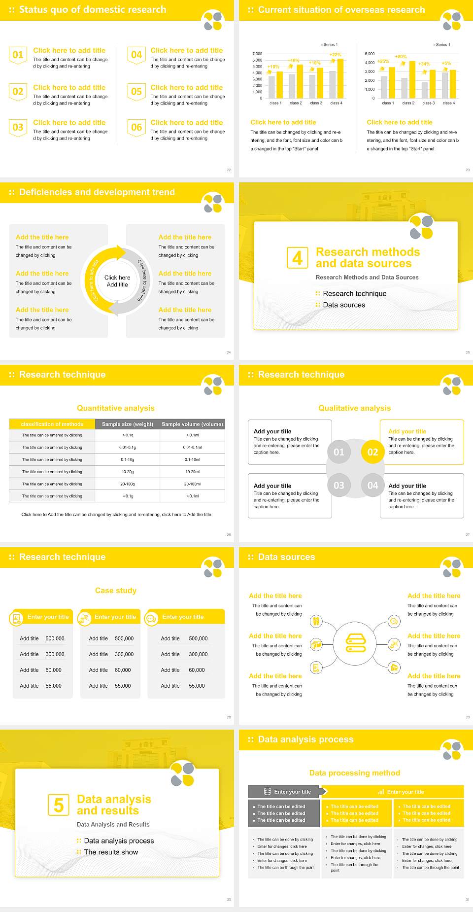 Sapporo Gakuin University Graduation Thesis Defense PPT Template4:3 ratio PPT effect preview image4