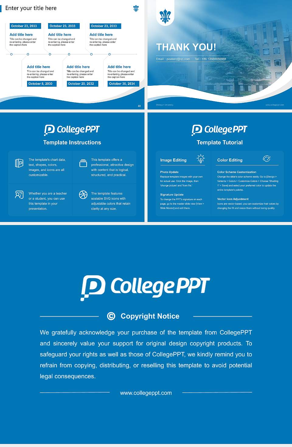Shirayuri University Lecture Sharing and Networking Event PPT Template4:3 ratio PPT effect preview image4
