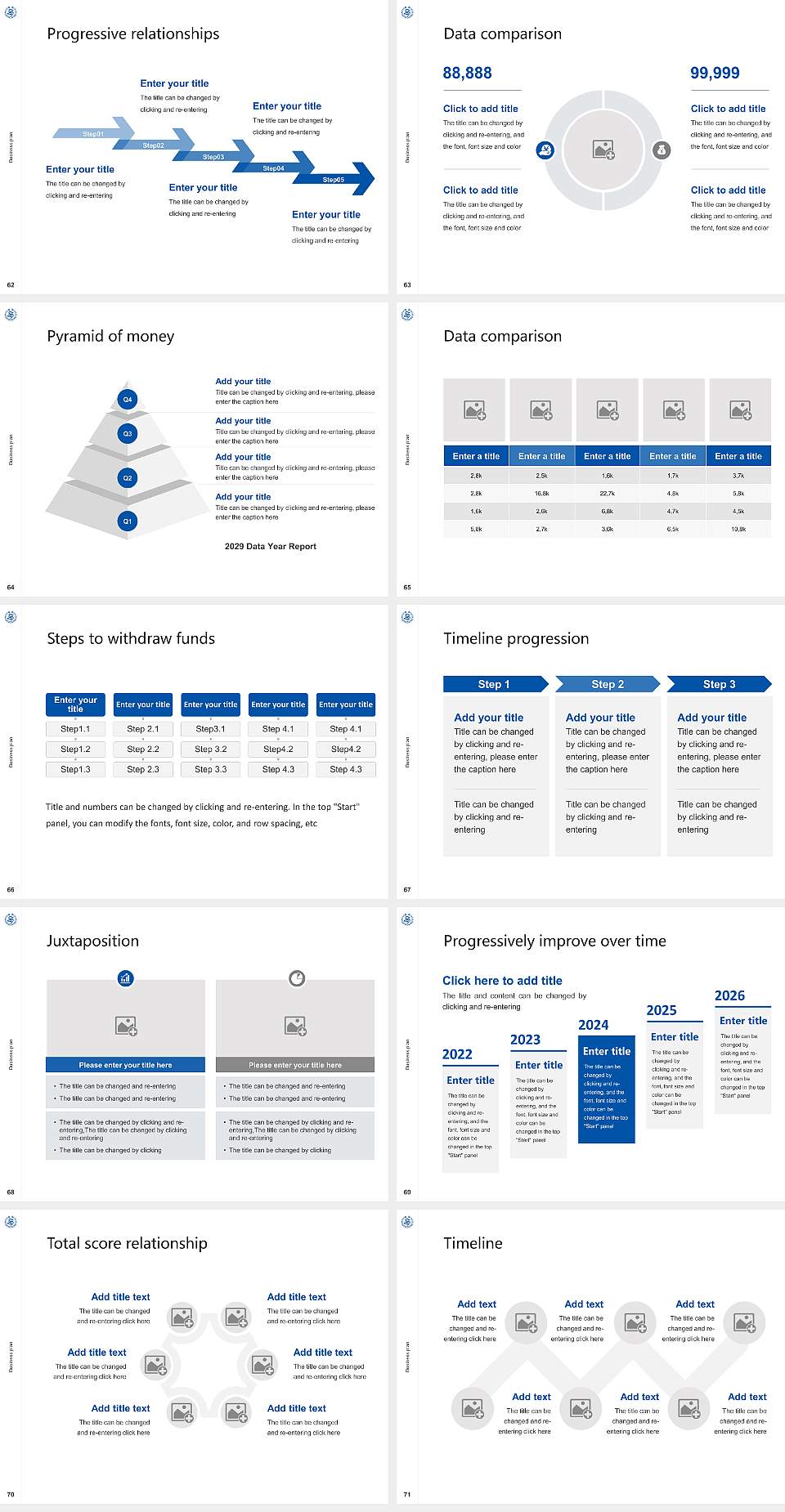 Shigakukan University Competition/Entrepreneurship Contest PPT Template4:3 ratio PPT effect preview image8