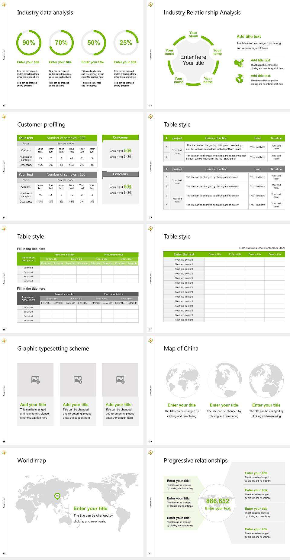 Seiwa University Competition/Entrepreneurship Contest PPT Template4:3 ratio PPT effect preview image5