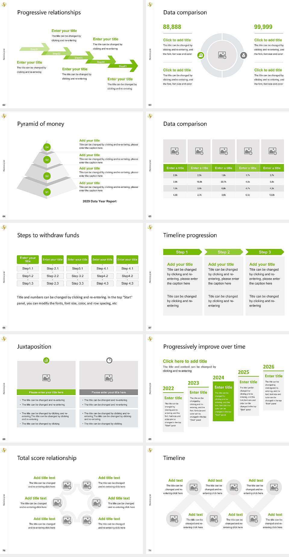 Seiwa University Competition/Entrepreneurship Contest PPT Template4:3 ratio PPT effect preview image8