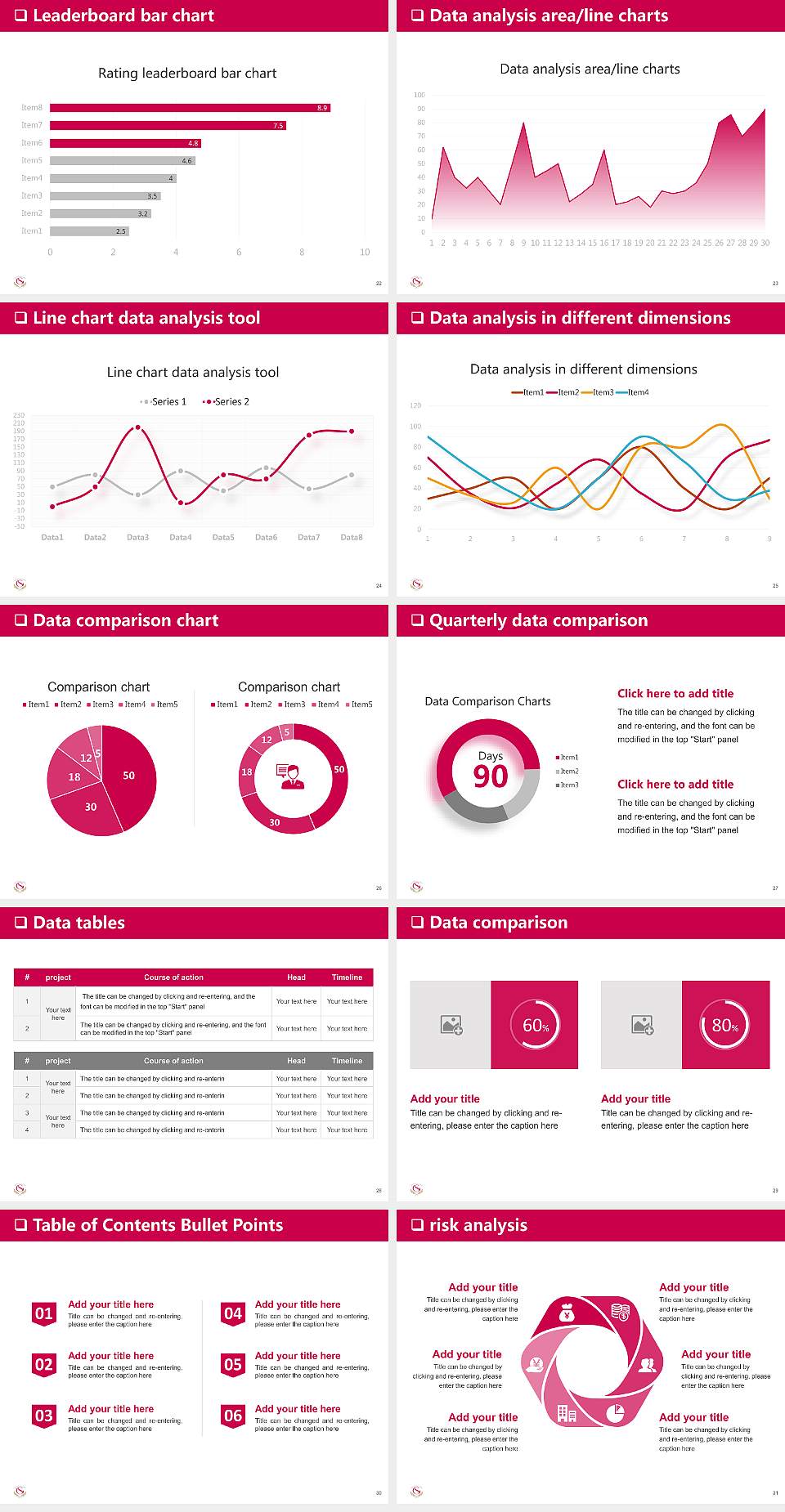 Shikoku Gakuin University General PPT Template4:3 ratio PPT effect preview image4