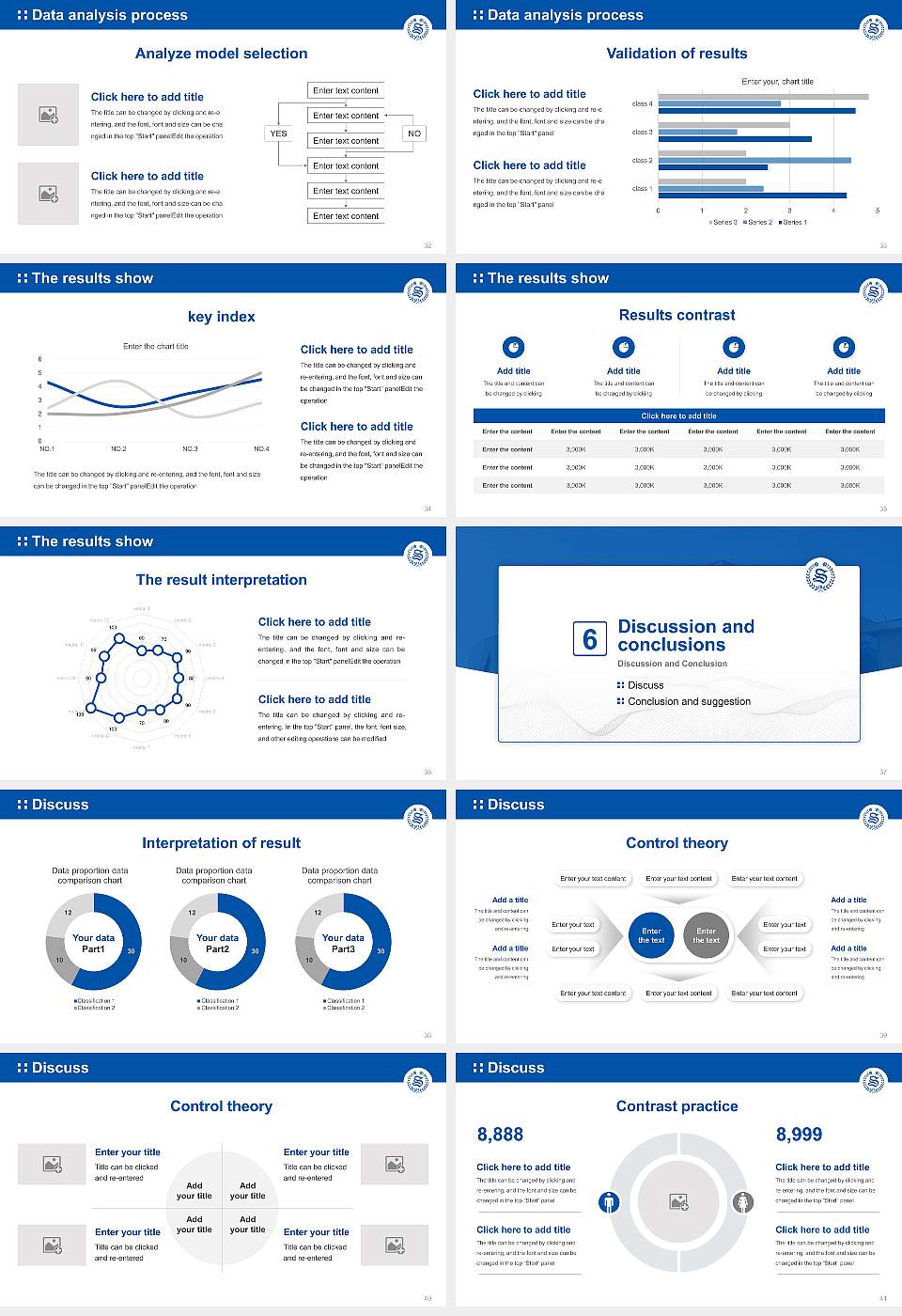 Shigakukan University Graduation Thesis Defense PPT Template16:9 ratio PPT effect preview image5