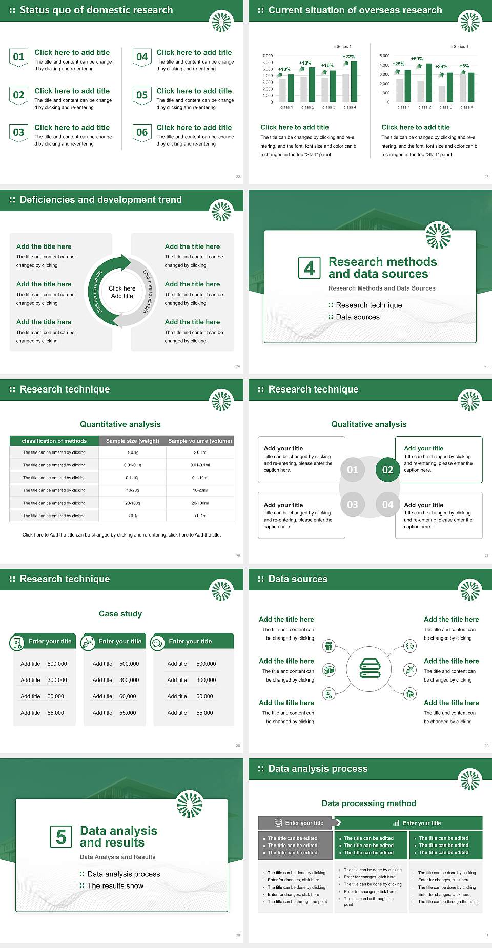 Shizuoka Professional University of Agriculture Graduation Thesis Defense PPT Template4:3 ratio PPT effect preview image4