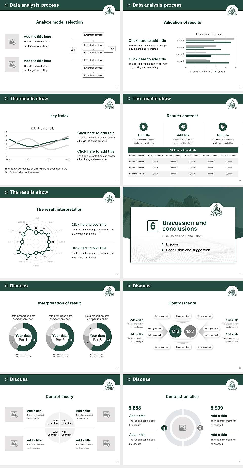 Shijonawate Gakuen University Graduation Thesis Defense PPT Template4:3 ratio PPT effect preview image5