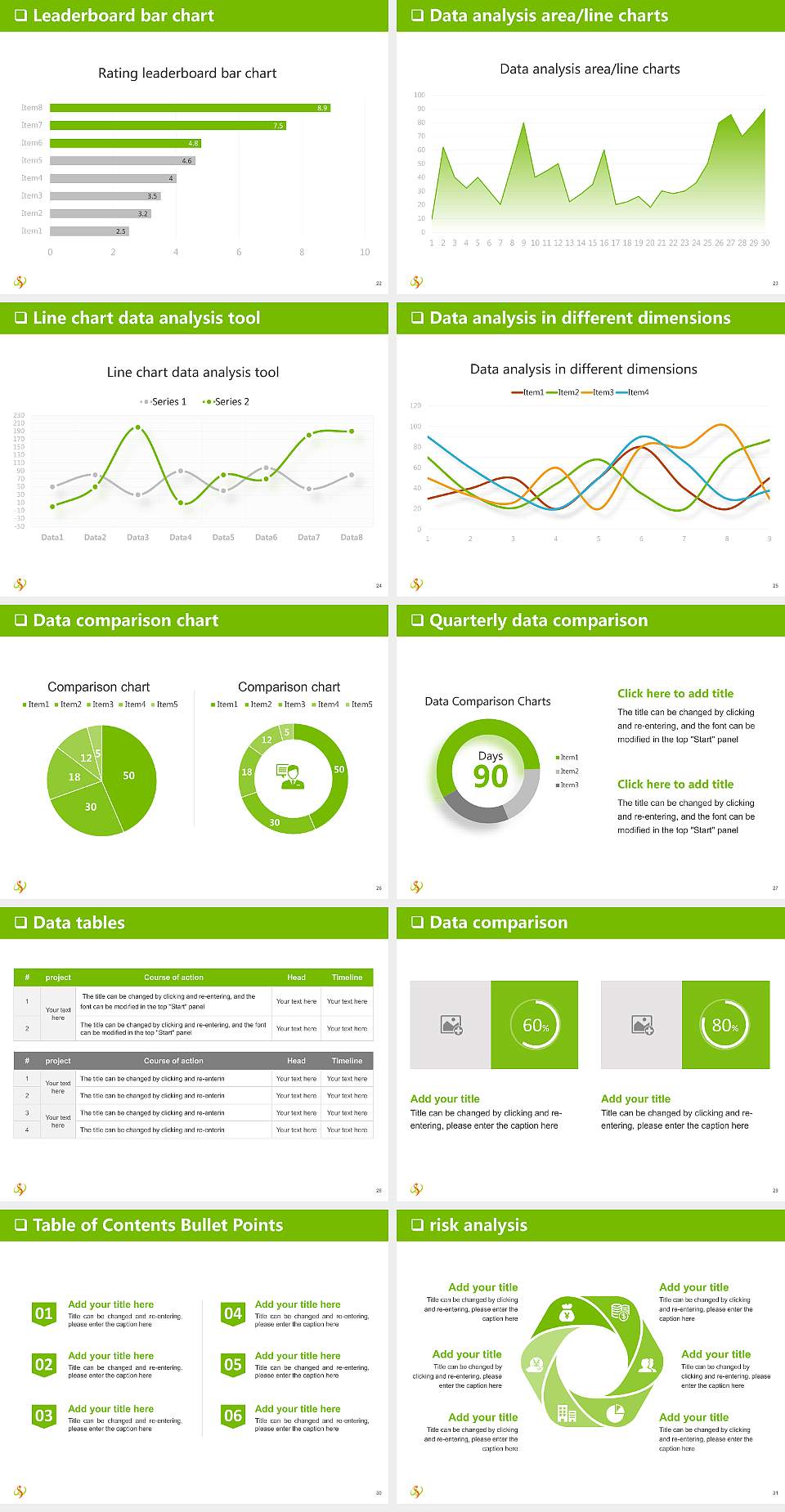 Seiwa University General PPT Template4:3 ratio PPT effect preview image4
