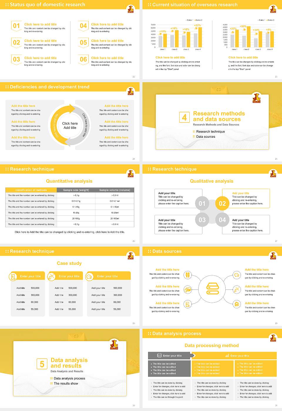 Seijoh University Graduation Thesis Defense PPT Template16:9 ratio PPT effect preview image4