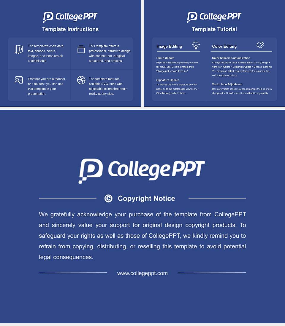 Seikei University Course/Courseware Creation PPT Template4:3 ratio PPT effect preview image5