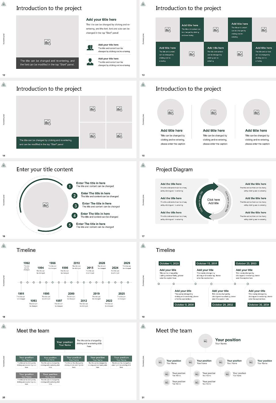 Shijonawate Gakuen University Competition/Entrepreneurship Contest PPT Template16:9 ratio PPT effect preview image3