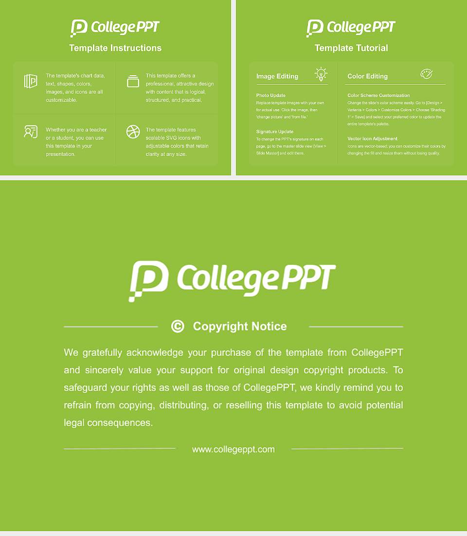 Shizuoka Sangyo University Fujieda Campus Course/Courseware Creation PPT Template4:3 ratio PPT effect preview image5