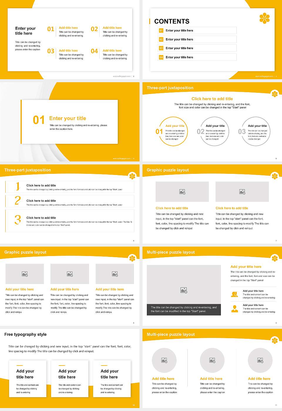 Sapporo City University Academic Presentation/Research Findings Report PPT Template16:9 ratio PPT effect preview image2