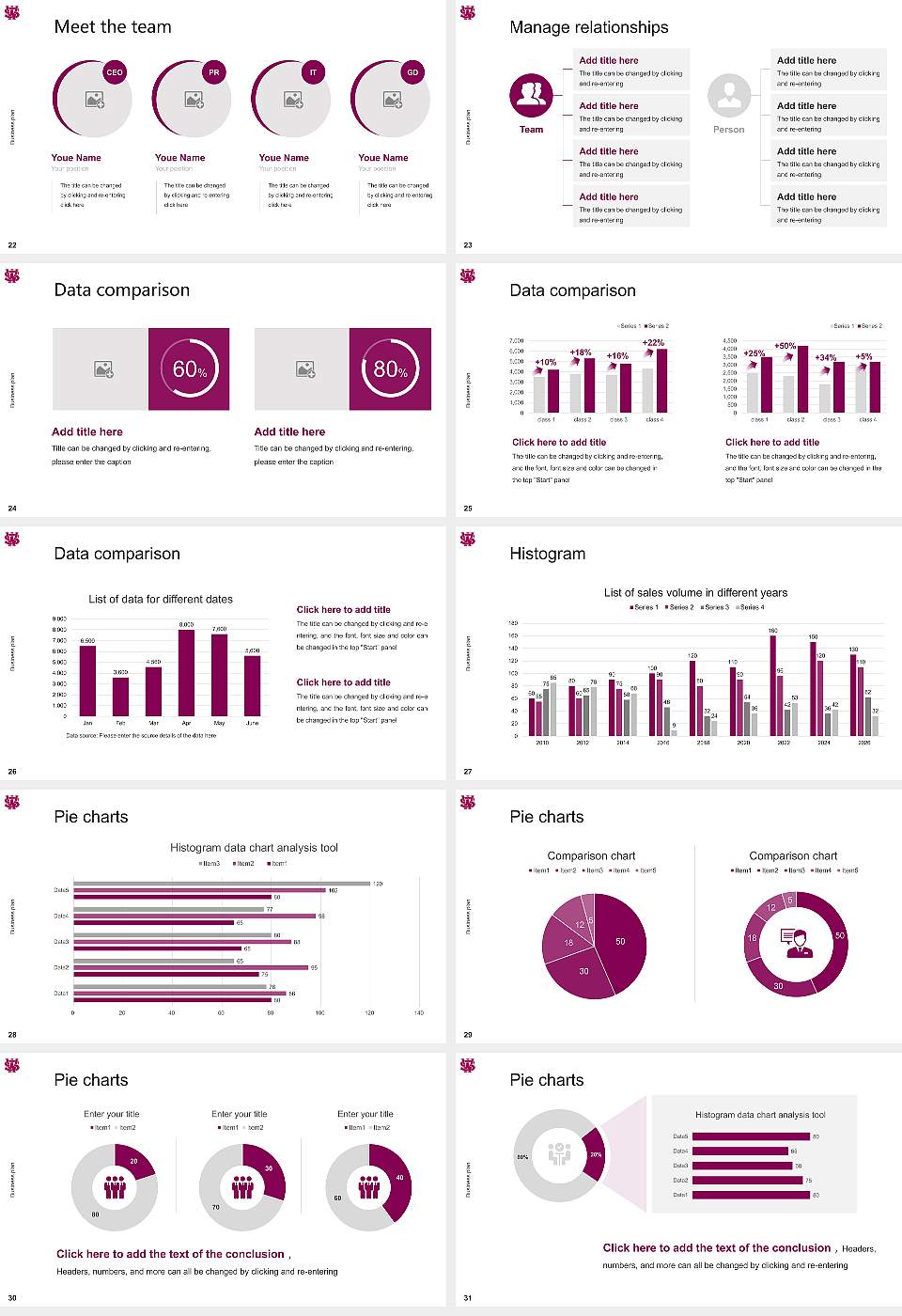 Seinan Jo Gakuin University Competition/Entrepreneurship Contest PPT Template16:9 ratio PPT effect preview image4