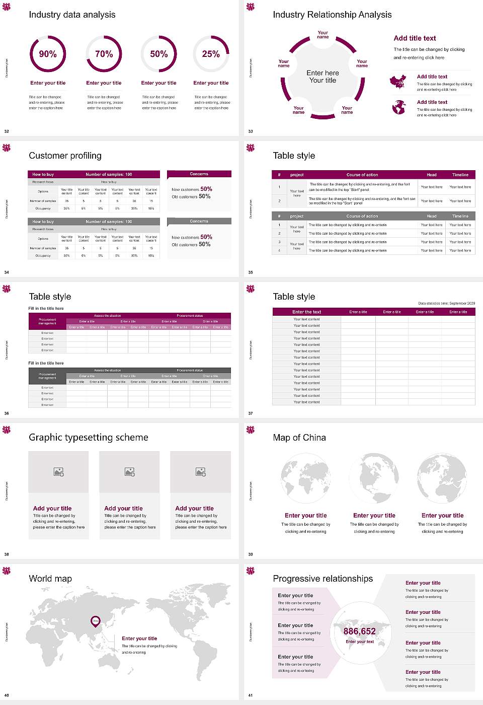 Seinan Jo Gakuin University Competition/Entrepreneurship Contest PPT Template16:9 ratio PPT effect preview image5