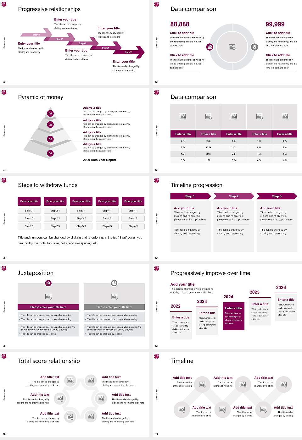 Seinan Jo Gakuin University Competition/Entrepreneurship Contest PPT Template16:9 ratio PPT effect preview image8
