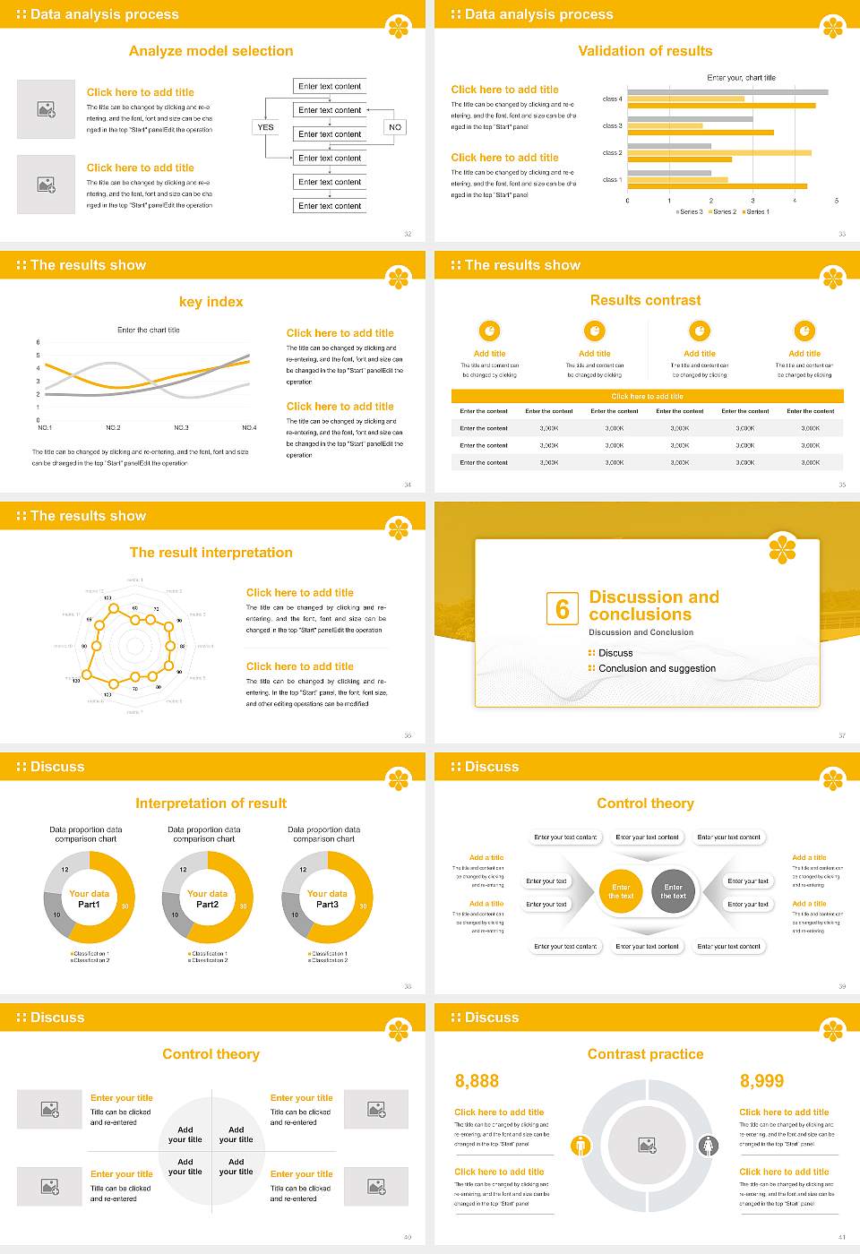 Sapporo City University Graduation Thesis Defense PPT Template16:9 ratio PPT effect preview image5