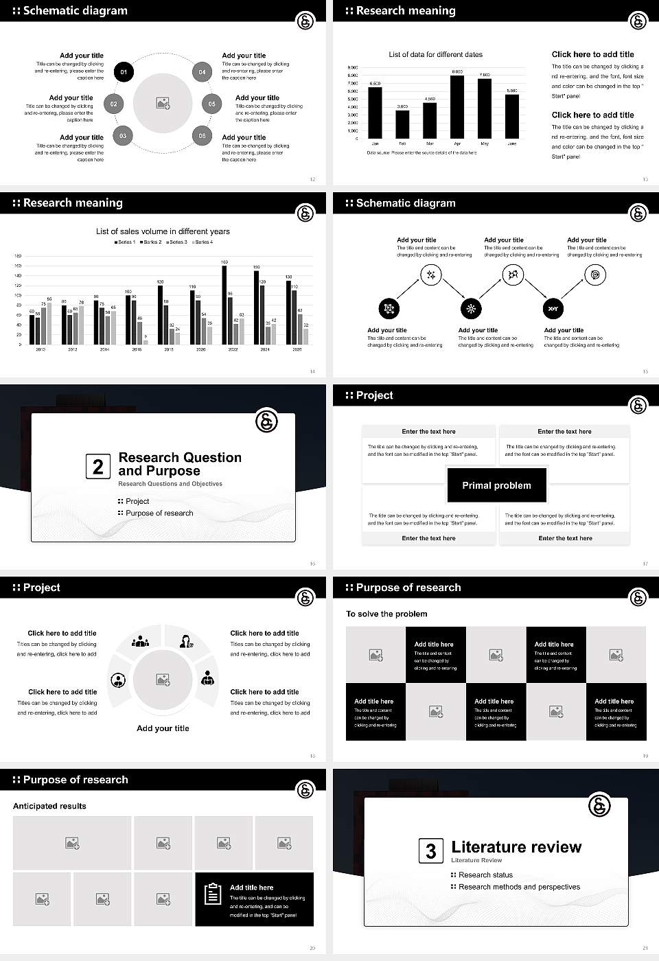 Senzoku Gakuen College of Music Graduation Thesis Defense PPT Template16:9 ratio PPT effect preview image3