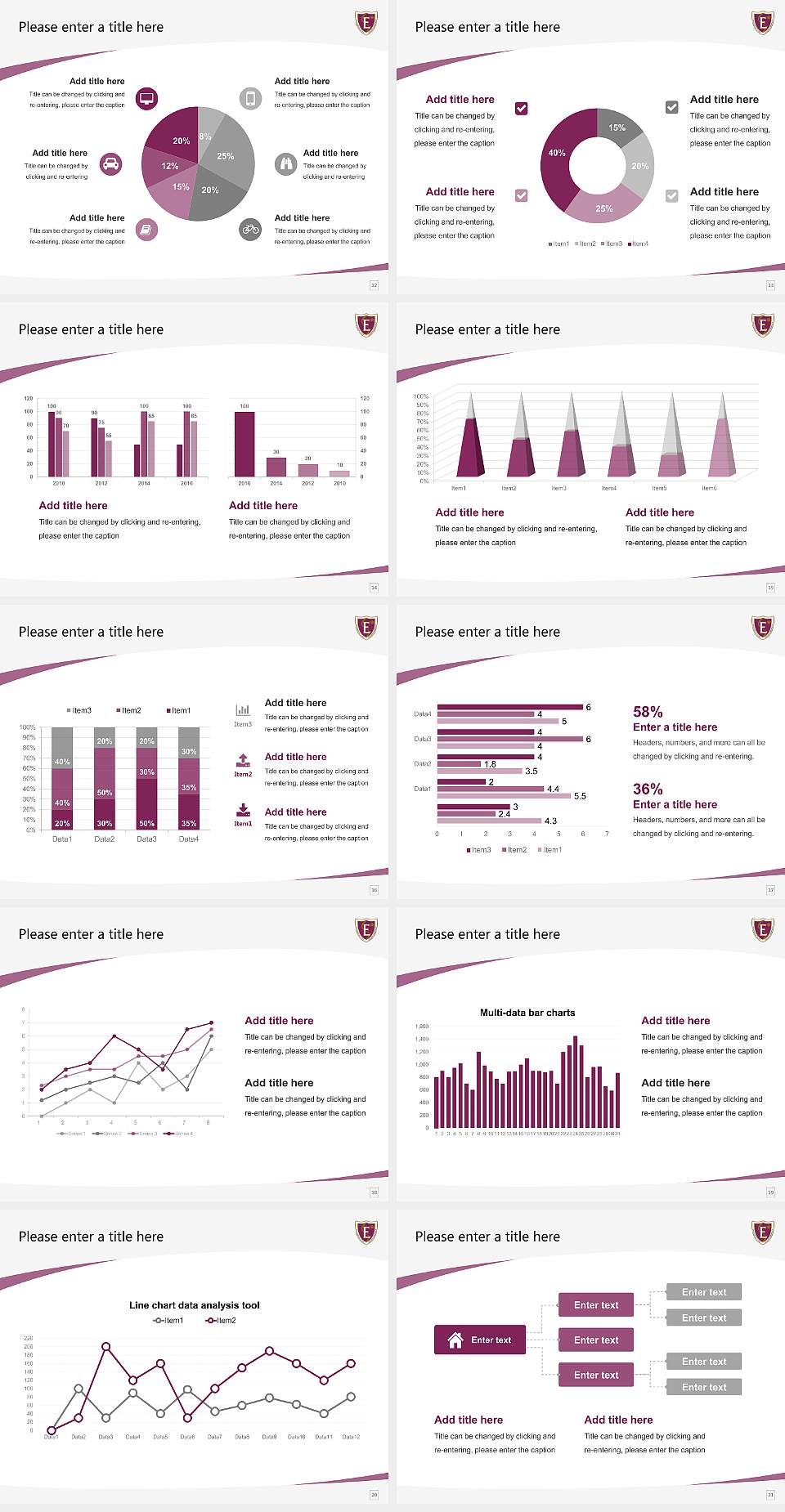 Shizuoka Eiwa Gakuin University Course/Courseware Creation PPT Template4:3 ratio PPT effect preview image3